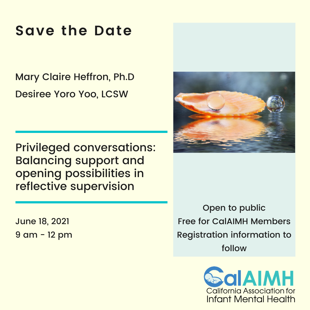 Save The Date CalAIMH June 18 Training